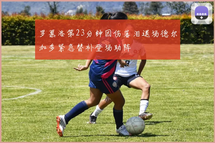 罗慕洛第23分钟因伤落泪退场德尔加多紧急替补登场助阵